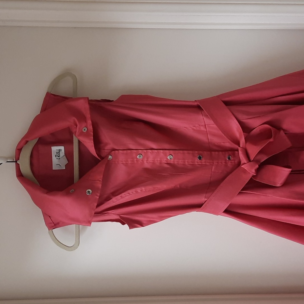 Joseph Ribkoff Pink Bubble Hem Sleeveless Dress - Picture 3 of 14